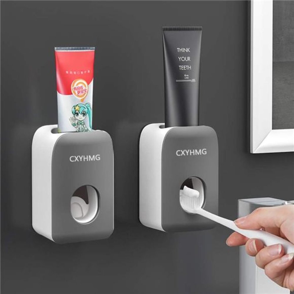 Toothpaste Dispenser 2 PCS Automatic Squeezer Dispenser for Bathroom